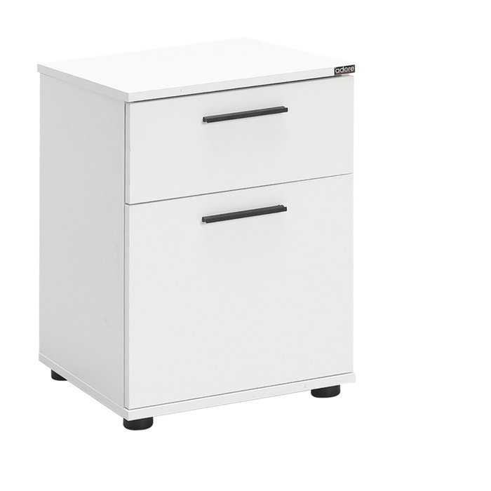 Hanah Home Mesilla de noche Kmd-611-Bb-1 Blanca Hanah Home Mesilla de noche Kmd-611-Bb-1 Blanca